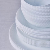 Karaca White Diamond Opal Tafelservice, 6 Personen, 24-teilig